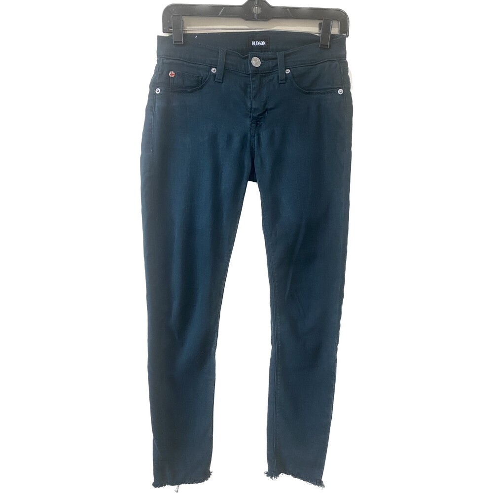 Hudson Krista Women's Low Rise Raw Hem Ankle Skinny Jeans Size 25 Color RVEN